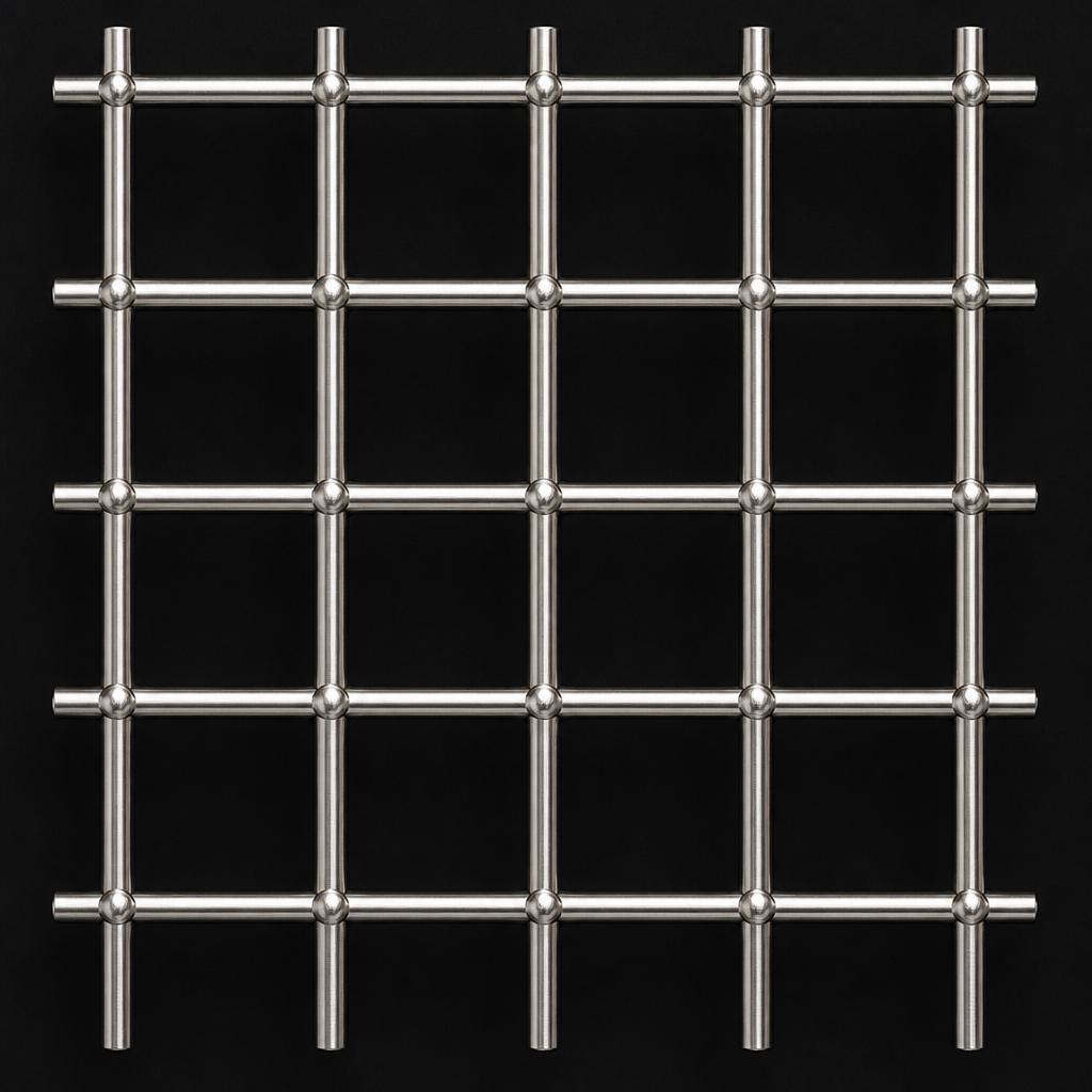 Welded Mesh 1″×1″ × 12g (2.5 mm)